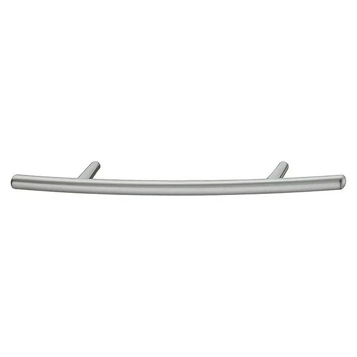 Ručka za namještaj - Ostalo, Poniklano, Razmak provrta: 96 mm, Š x D: 30 x 100 mm - Pogled sprijeda