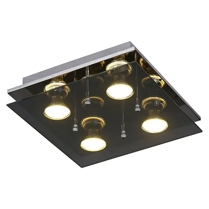 Tween Light LED-Deckenleuchte Susa - 26,82 W, L x B x H: 28 x 28 x 7,5 cm, Warmweiß