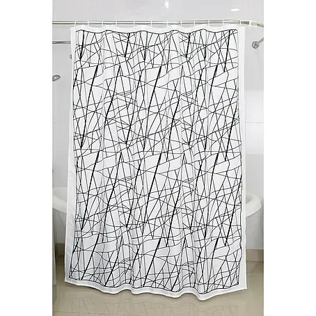 Venus  Textil-Duschvorhang Zickzack