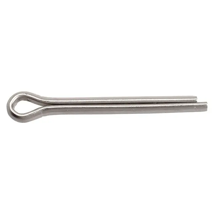 Marinetech Rascjepka - D x Š: 32 x 2 mm, Vrsta čelika: A4, Plemeniti čelik, DIN 94 - Pogled s desne strane