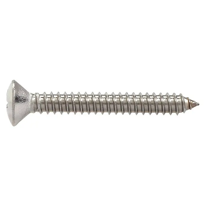 Marinetech Vijak za lim - Ø x D: 4,8 x 60 mm, A4, Plemeniti čelik, S glavom s križnim razrezom (Pozidriv), Upuštena glava - Pogled sprijeda