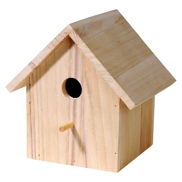 Dobar Nistkasten - 17,5 x 15,5 x 20,5 cm, Natur - Linke Seitenansicht