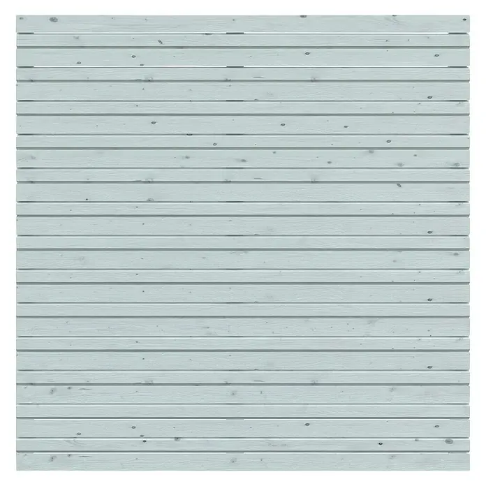 Sichtschutzelement Rhombus - Maße B x H: 179 x 179 cm, Gerade, Grau