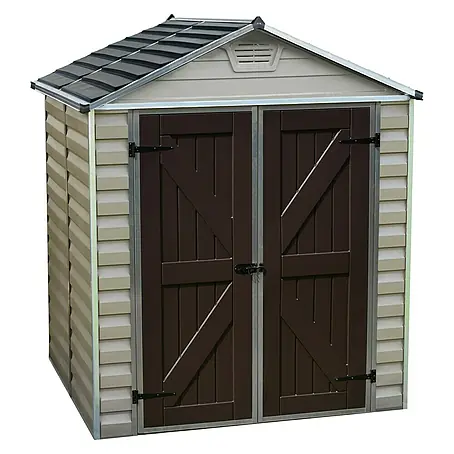 Palram – Canopia  Gerätehaus Skylight 6x5 Tan