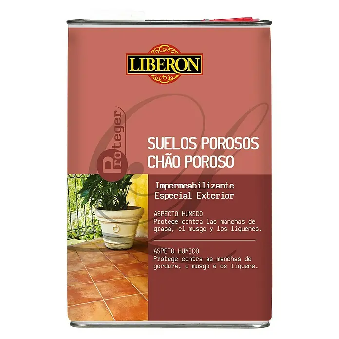 Libéron Barniz Suelos Porosos Libéron - Incoloro, 5 l