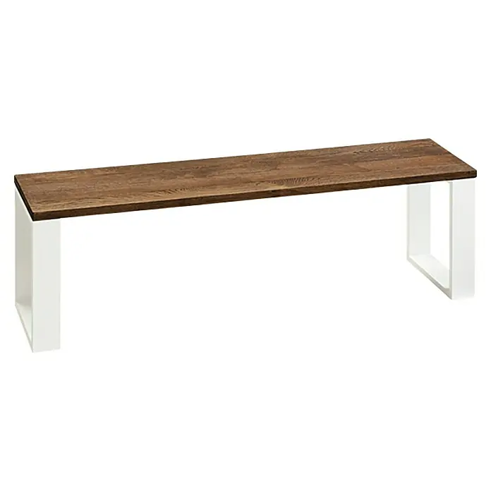 Noblewood Pur Iternal Tischbein - 350 x 80 x 422 mm, Weiß, 2 Stk. - Anwendungsbeispiel