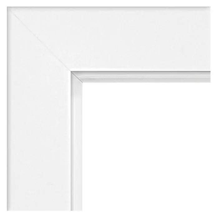 Kilsgaard Türzarge Typ 3 - 735 x 1.985 mm, Wandstärke: 205 mm, DIN Anschlag: Rechts, Weiß - Detailaufnahme