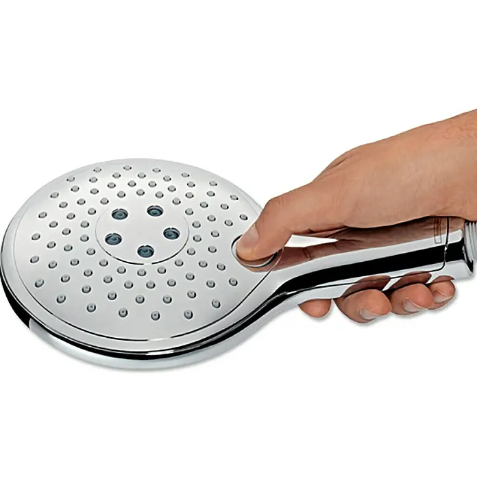 Hansgrohe Handbrause Raindance Select S150 - Durchmesser: 15 cm, Anzahl Funktionen: 3 Stk., Select-Taste, Chrom