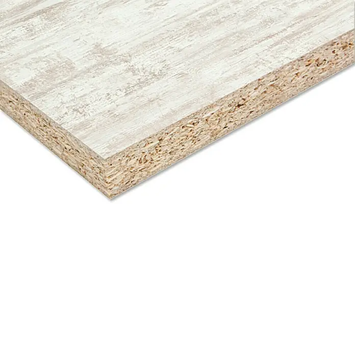 Spanplatte nach Maß - Canyon White, Max. Zuschnittsmaß: 2.800 x 2.070 mm, Stärke: 19 mm - Rechte Seitenansicht