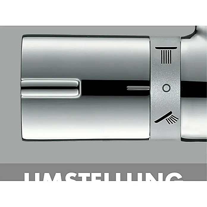 Hansgrohe Duschsystem Showerpipe Croma 160 - Mit Thermostatarmatur, Lochabstand: 93,2 cm, Anzahl Strahlarten: 4 Stk., Chrom, Höhe: 110,1 cm