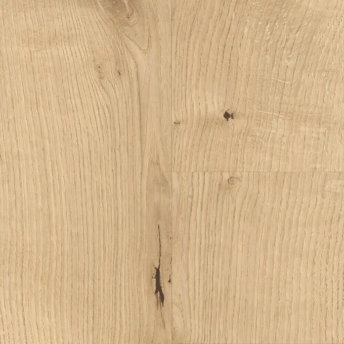 LOGOCLIC Fertigparkett Eiche Weiß geölt - 2.199,9 x 179,9 x 12 mm, Landhausdiele - Stimmungsaufnahme