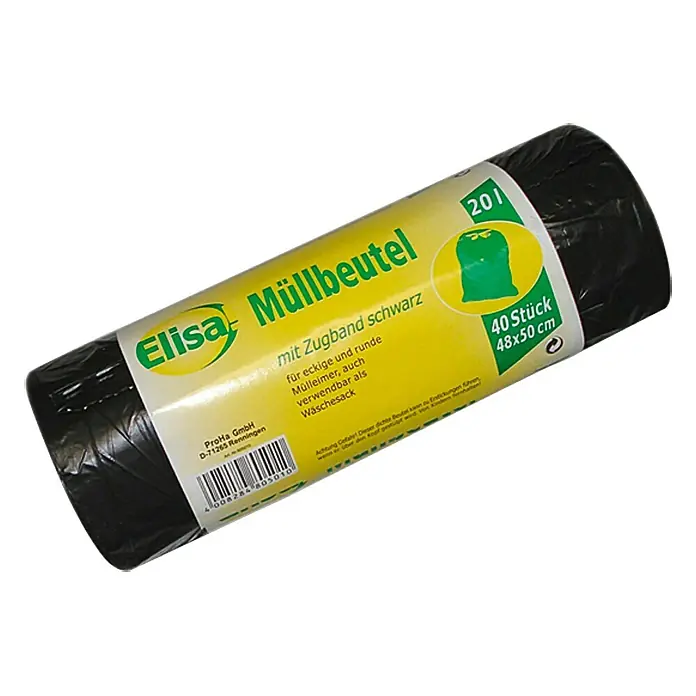 Quickpack Müllbeutel Elisa - 20 l, 40 Stk. - Vorderansicht
