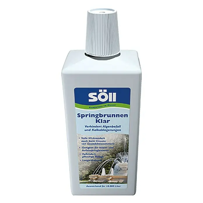 Söll Spezialreiniger SpringbrunnenKlar - 1 l - Vorderansicht