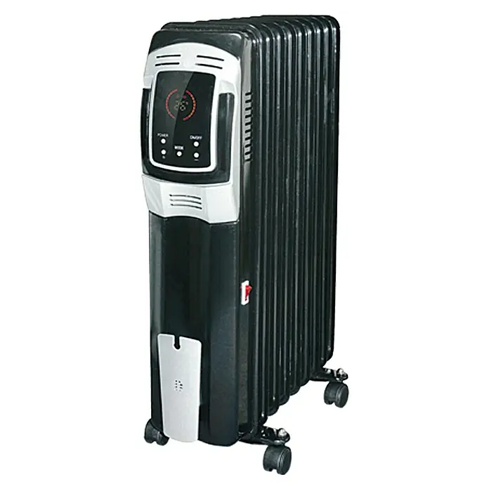 Voltomat HEATING Radiador de aceite - 2.000 W, Número de elementos: 9 ud., Negro