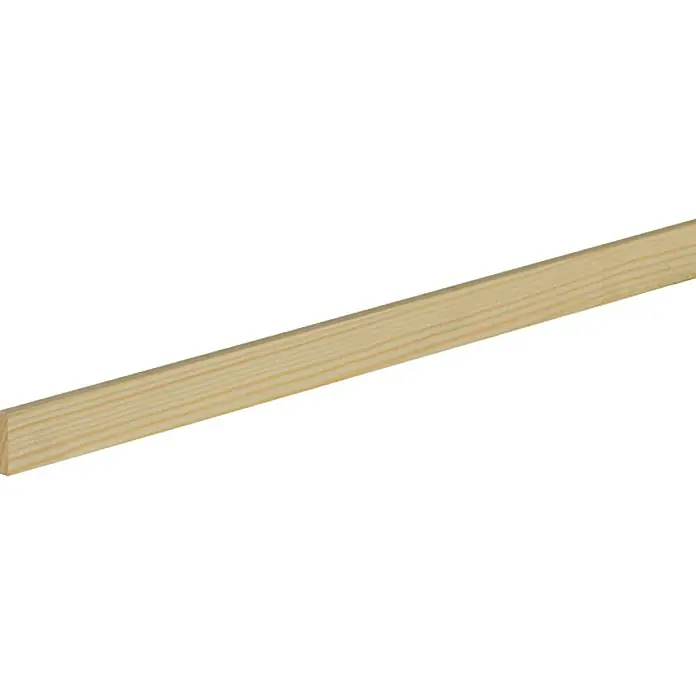 Ravni profil - 2,4 m x 0,5 cm x 1,9 cm, Smreka-bor - Pogled s lijeve strane