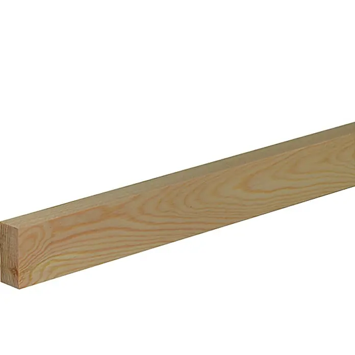 Profiles and more Ravni profil - 1 m x 40 mm x 19 mm, Smreka-bor, Neobrađeno - Pogled s lijeve strane