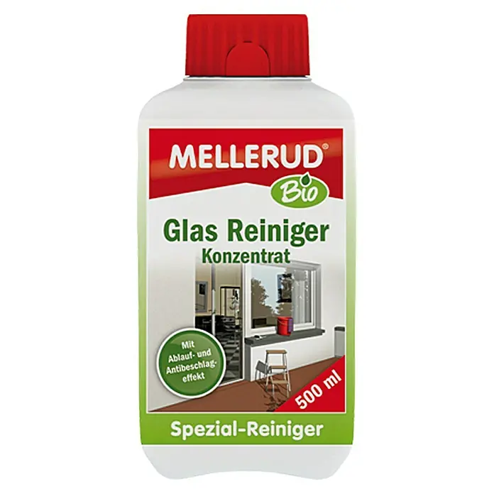 Mellerud Bio Glasreiniger-Konzentrat - 500 ml - Vorderansicht