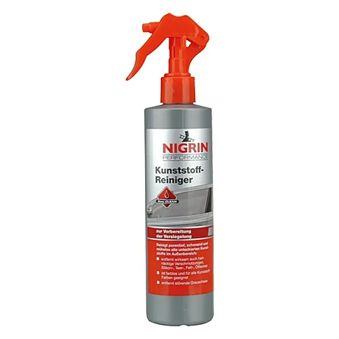 Nigrin Performance Kunststoff-Reiniger - 300 ml - Vorderansicht