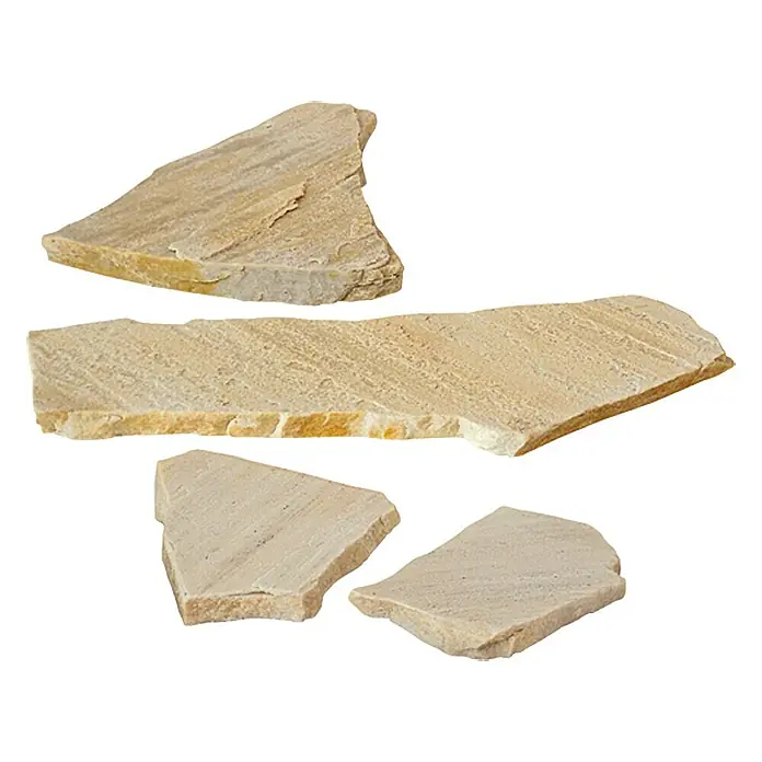 Polygonalplatte - Gold, Ca. 9 - 13 Stk./m², Quarzit