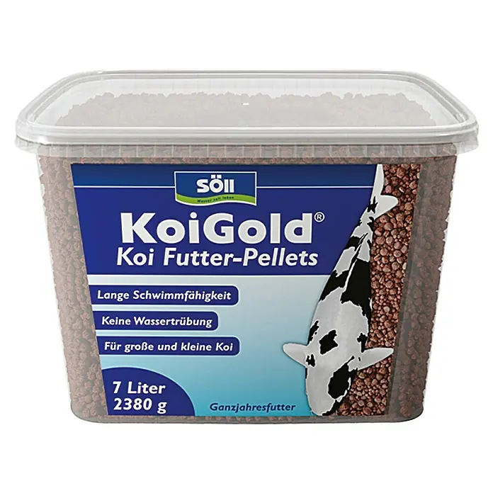 Söll Teich-Fischfutter KoiGold - 2.380 g - Vorderansicht