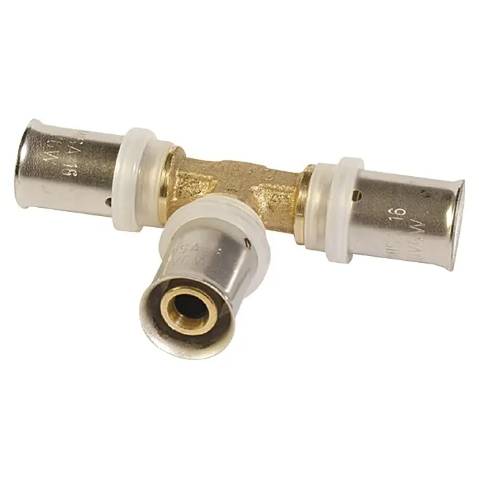 T-komad za Pex cijevi - Promjer: 20 x 16 x 20 mm