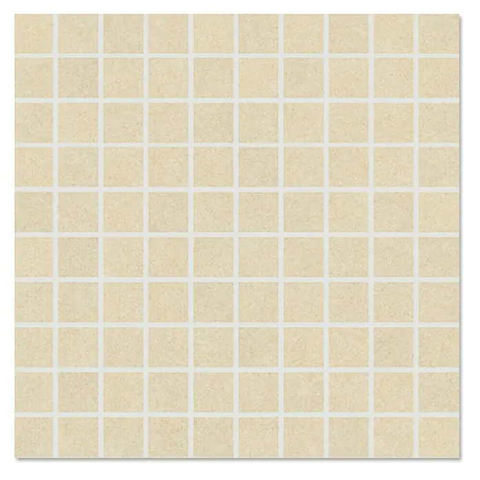 Futura by Palazzo Mosaikfliese Feinsteinzeug - 30 x 30 cm, Beige, Matt