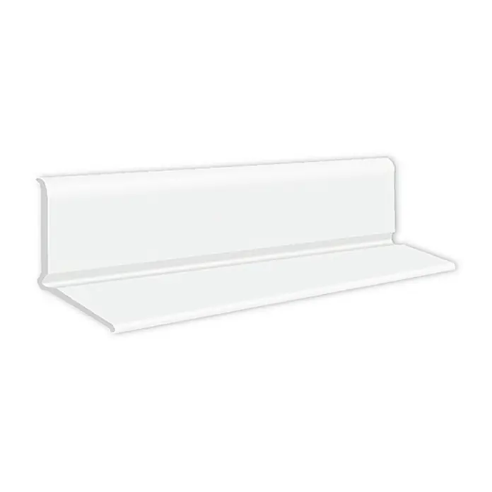 LOGOCLIC Prijelazna kutna lajsna - Bijele boje, 5 m x 18,5 mm x 18,5 mm, Lijepljenje - Detaljan prikaz