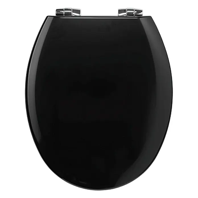Poseidon WC-Sitz Rio - Mit Absenkautomatik, Holz, Schwarz