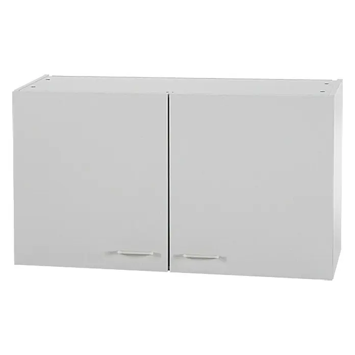 Gornji ormarić Klassik 50 - 34,9 x 100 x 57,6 cm, Bijele boje - Pogled sprijeda