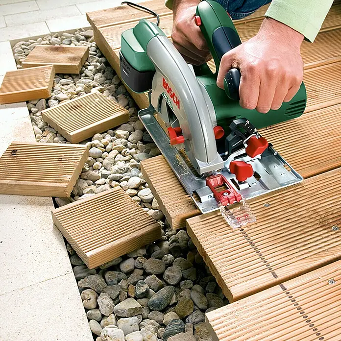 Bosch Handkreissäge PKS 55 A - 1.200 W, Ø 160 mm, 5.600 U/min