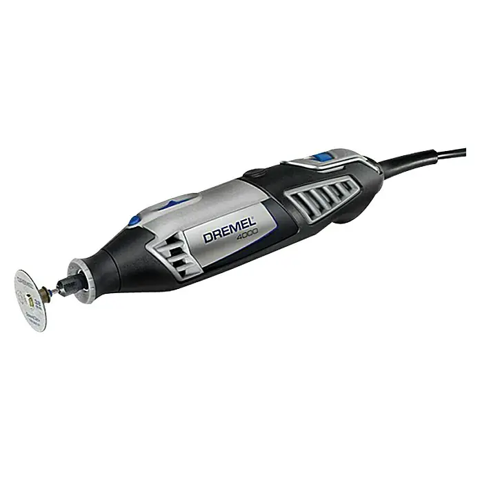 Dremel Rotatiegereedschapsset 4000-1/45 - 175 W, 45 Dremel accessoires - Zijaanzicht links