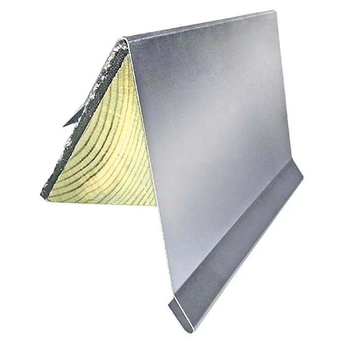 Sarei Ortblech - Dreikantleiste, Aluminium, Länge: 2 m - Linke Seitenansicht