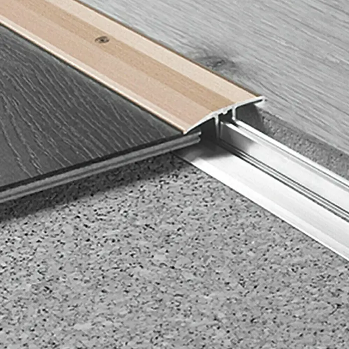 LOGOCLIC Prijelazni profil - Sahara, 0,9 m x 38 mm, Vrsta montaže: Vijci - Detaljan prikaz
