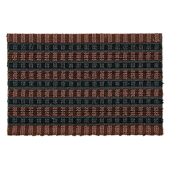 Astra Fußmatte Poly Brush - Weinrot, 40 x 60 cm, 100 % Polypropylen - Ansicht von oben