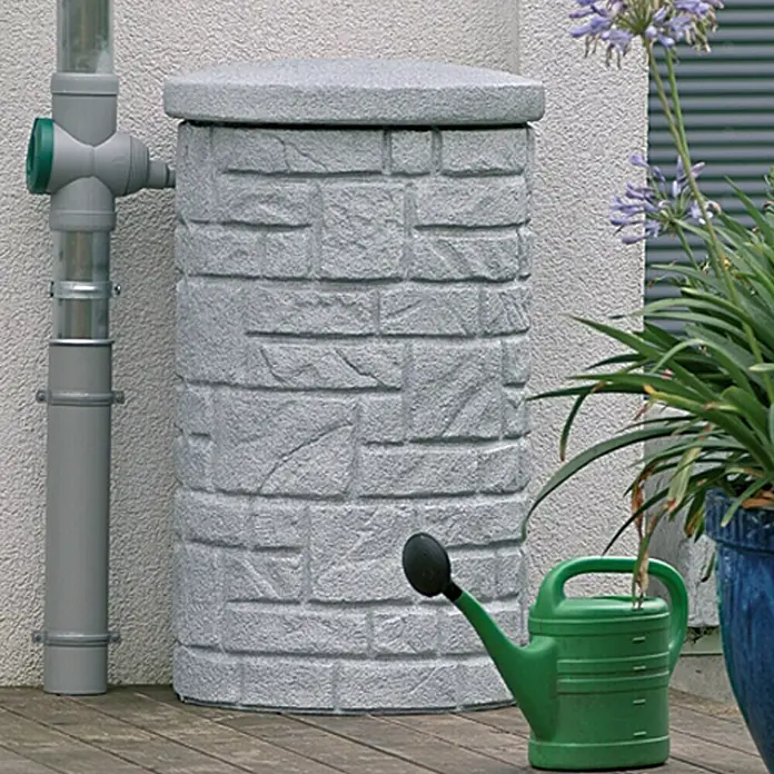 Regentonne Arcado - 230 l, Granitfarben