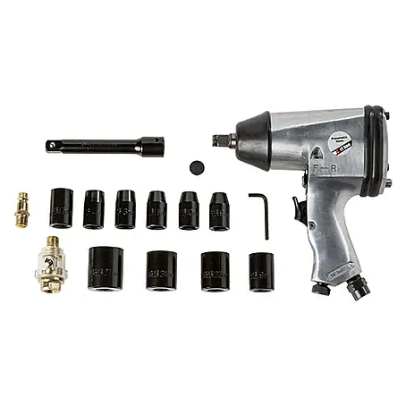 Craftomat  Druckluft-Schlagschrauber-Set Kit Line