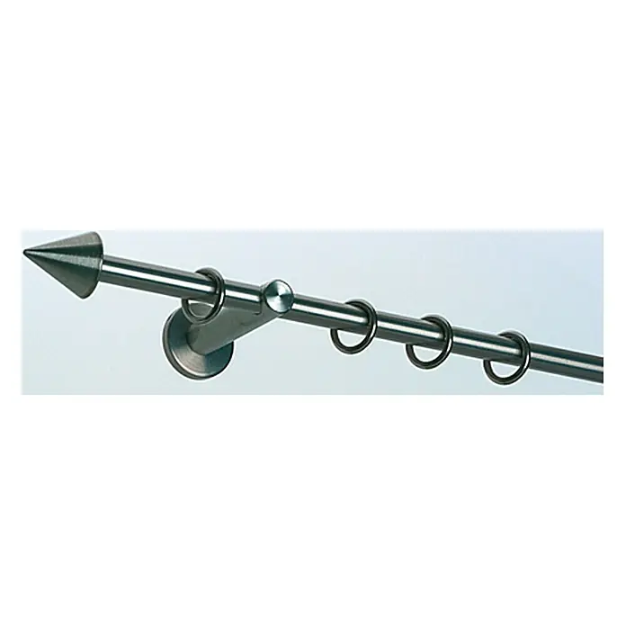 Stilgarnitur Kegel - Länge: 200 cm, Durchmesser: 16 mm, Edelstahloptik - Ansicht von unten