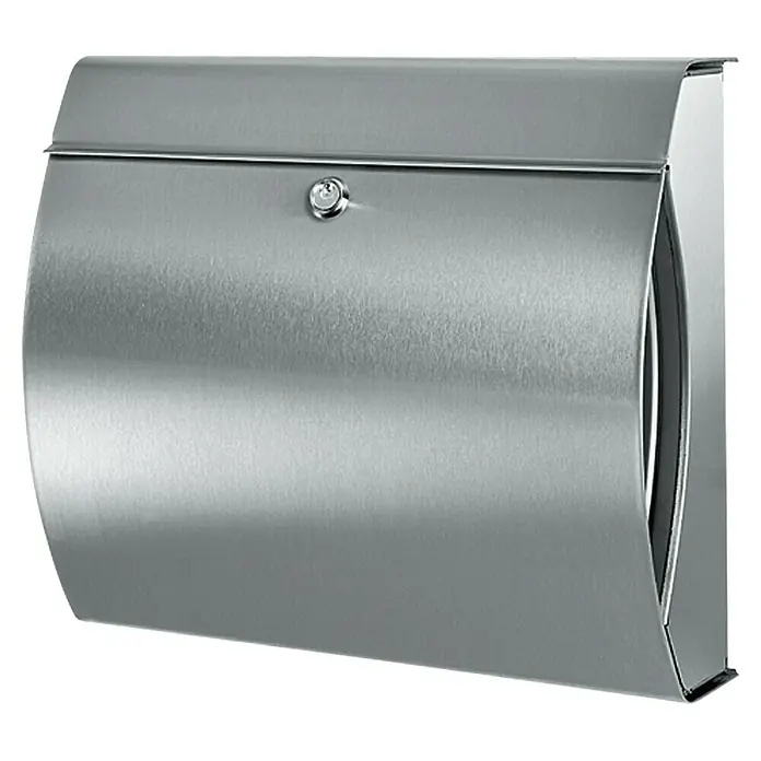 Burg-Wächter Briefkasten Verona - 404 x 150 x 354 mm, Edelstahl