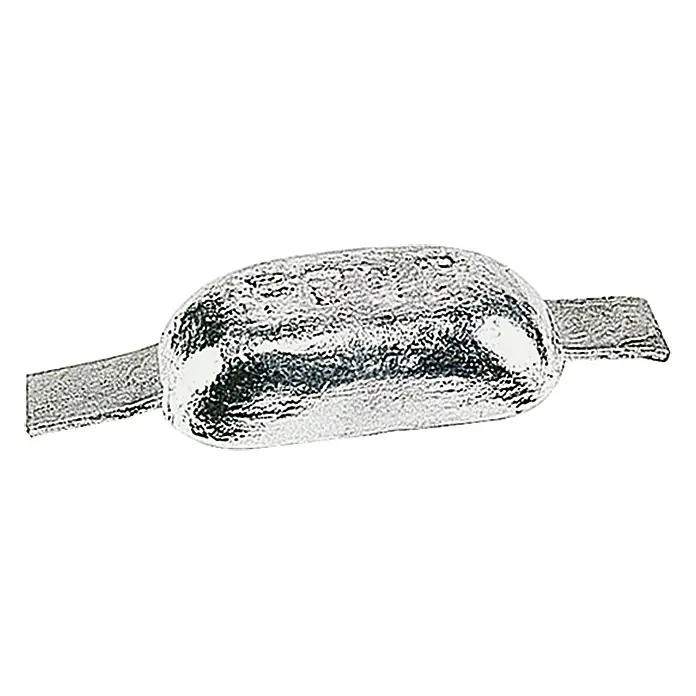 Talamex Rumpfanode - Magnesium, 300 g, Süß- & Brackwasser, 110 x 60 x 28 mm, Schweißen