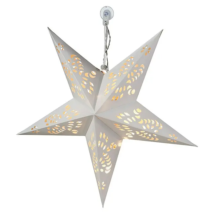 Tween Light Led-ster hangend - Binnen, 10 lampen, Diameter: 45 cm, Papier, Warm wit