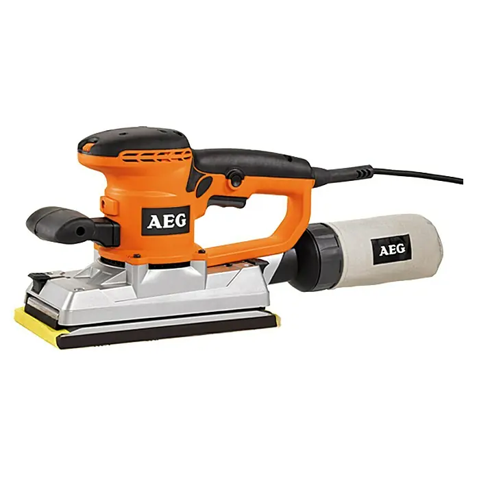 AEG Powertools Schwingschleifer FS 280 - 500 W, Schleifblatt: 226 x 114 mm mit Klettverschluss - Vorderansicht