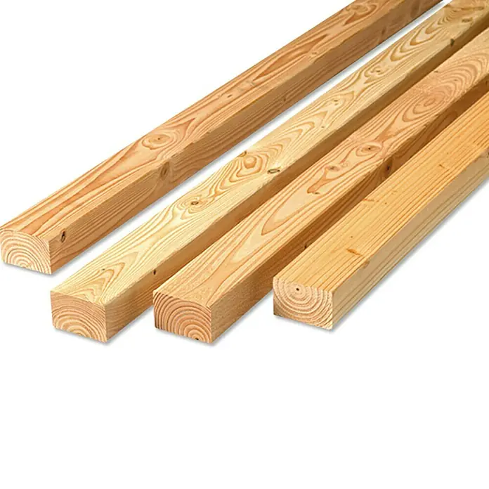 Potkonstrukcija - D x Š x D: 3 m x 7 cm x 4,5 cm, Ariš, Glatko - Pogled s lijeve strane