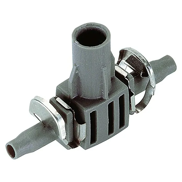 Gardena Micro-Drip T-element - 5 Kom., Veličina priključka: ³⁄₁₆″ - Pogled s lijeve strane