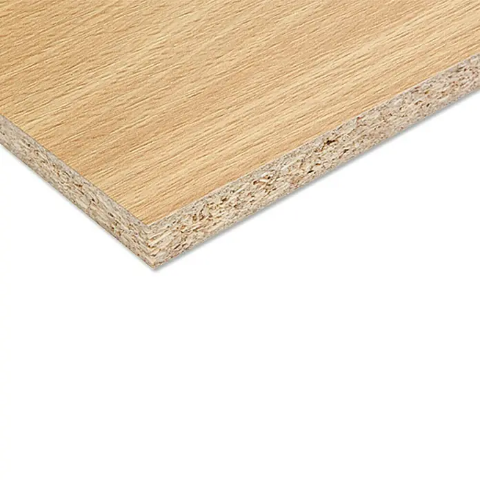 Spanplatte nach Maß - Buche Hell, Max. Zuschnittsmaß: 2.800 x 2.070 mm, Stärke: 19 mm - Rechte Seitenansicht