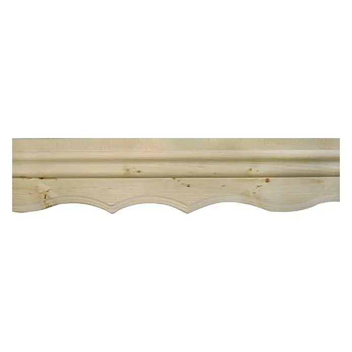 Zierblende - Fichte/Tanne, 2.380 x 90 x 14 mm - Detailaufnahme