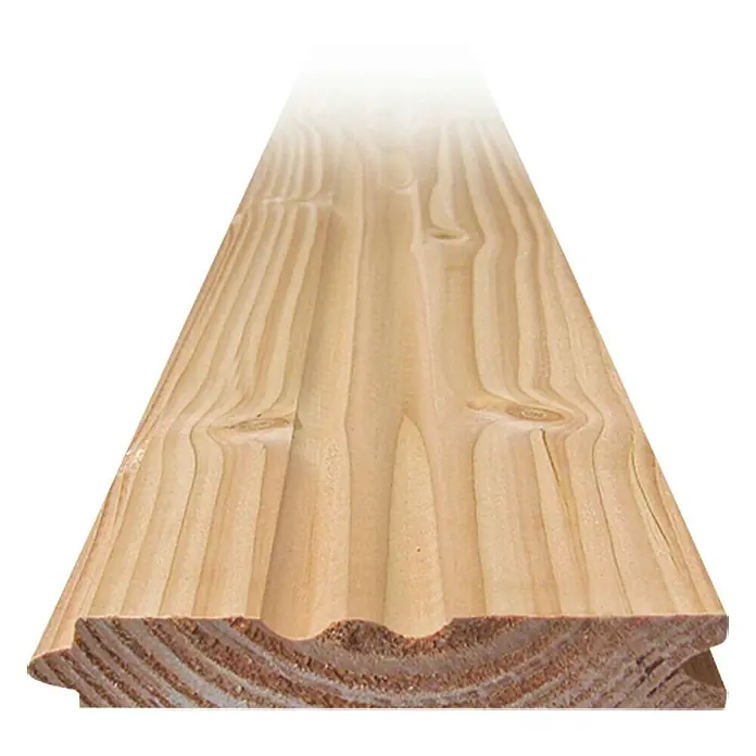 Blendenverbreiterung - Douglasie, 1.980 x 115 x 18 mm - Detailaufnahme
