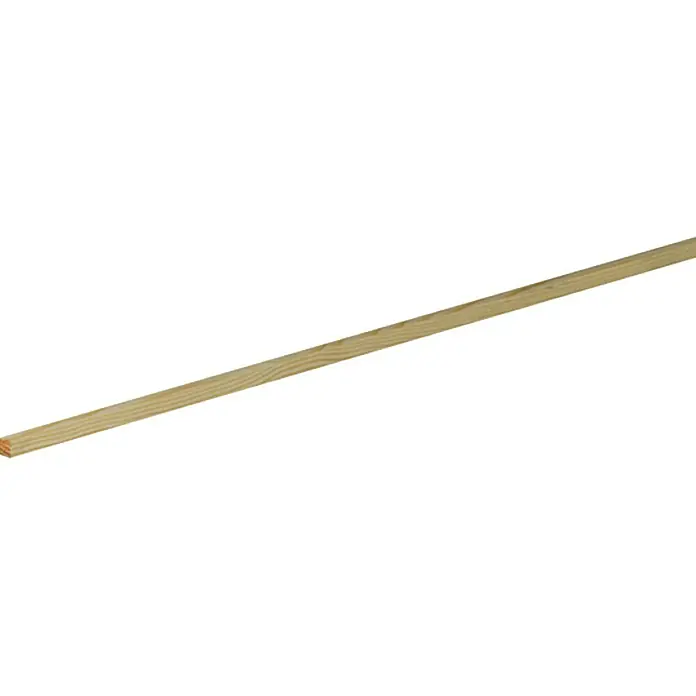 Četvrtasti profil - 1 m x 0,5 cm x 0,5 cm, Smreka-bor - Pogled s lijeve strane