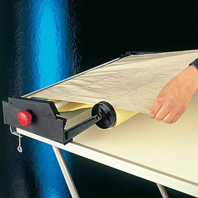 Decora Tapetenkleistergerät - Geeignet für: Euro Rollen 53 cm - Anwendungsbeispiel