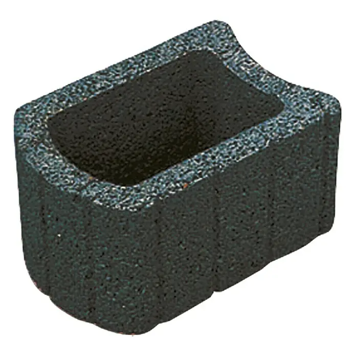 Pflanzstein Multistein - Anthrazit, 33 x 24 x 20 cm, Beton