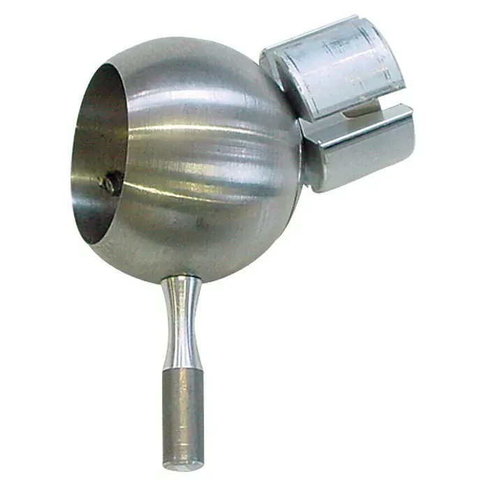 Treba Frewa Varikugel B8 - Edelstahl V2A, Durchmesser: 60 mm, Stufenlose Winkeleinstellung: 0 ° - 27 °